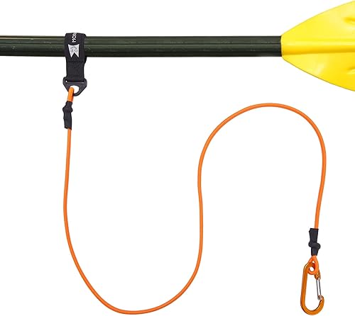 Correa de remo de kayak, correa de remo, correas de caña de kayak en espiral ligeras para SUP, kayak, canoa, pesca, navegación