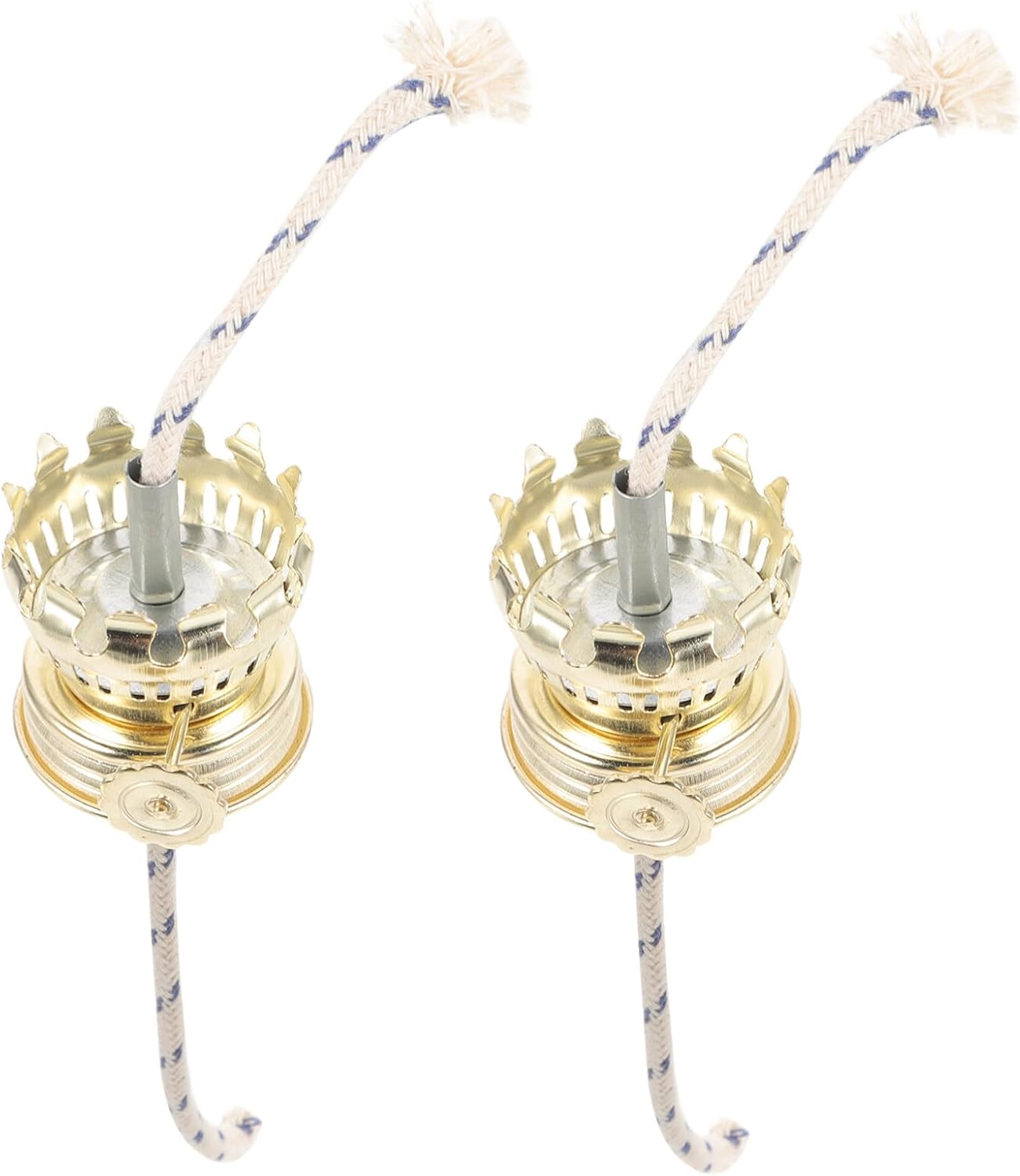 Unomor 2pcs Oil Lamp Burner Kerosene Oil Lamp Burner