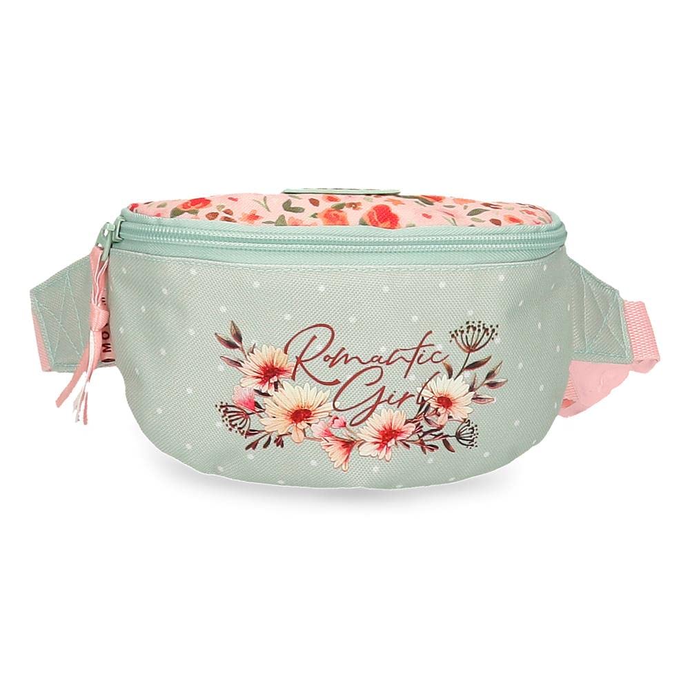 MOVOM Romantic Girl Riñonera Pequeña Multicolor 27x11x6,5 cms Poliéster