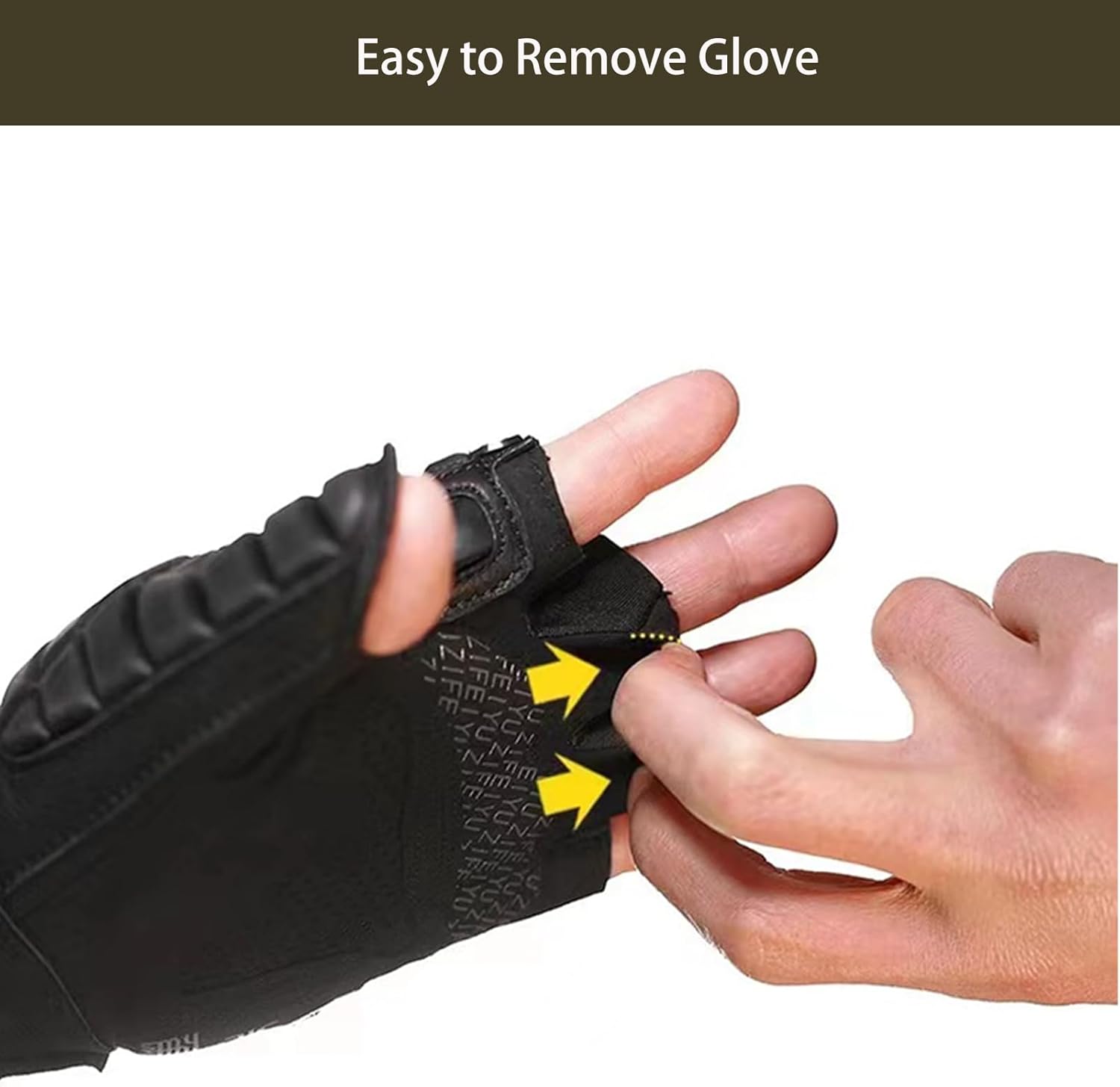 tetotak Professional Frameless Slingshot Shooting Glove,Hunting Training Accessories, Goatskin Material, Superior Hand Protection, Flat Tube Band Outdoor