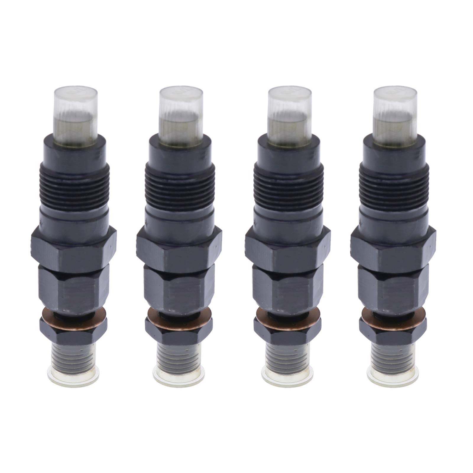4 inyectores de combustible MD196607 105148-1311 compatibles con motor Mitsubishi 4D56 D4BH D4BF 4D56TD Pickup Truck L200 L300 L400
