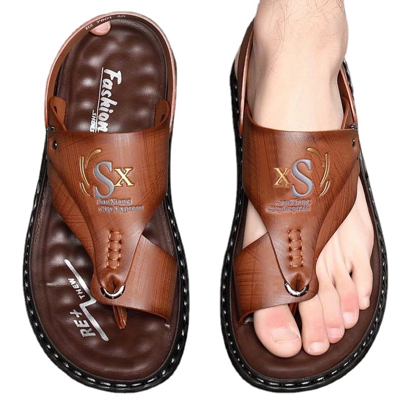 Stylish and Comfortable Men's Outdoor Flip Flops with Assorted Colors