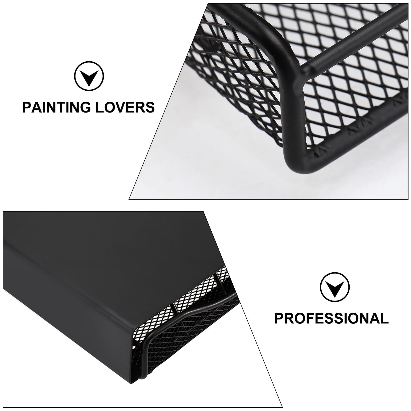 Organizador de Cápsulas de Café de Hierro Resistente Cajón para 40 Cápsulas Diseño Apilable Color Negro Adecuado para Cocina o Salón