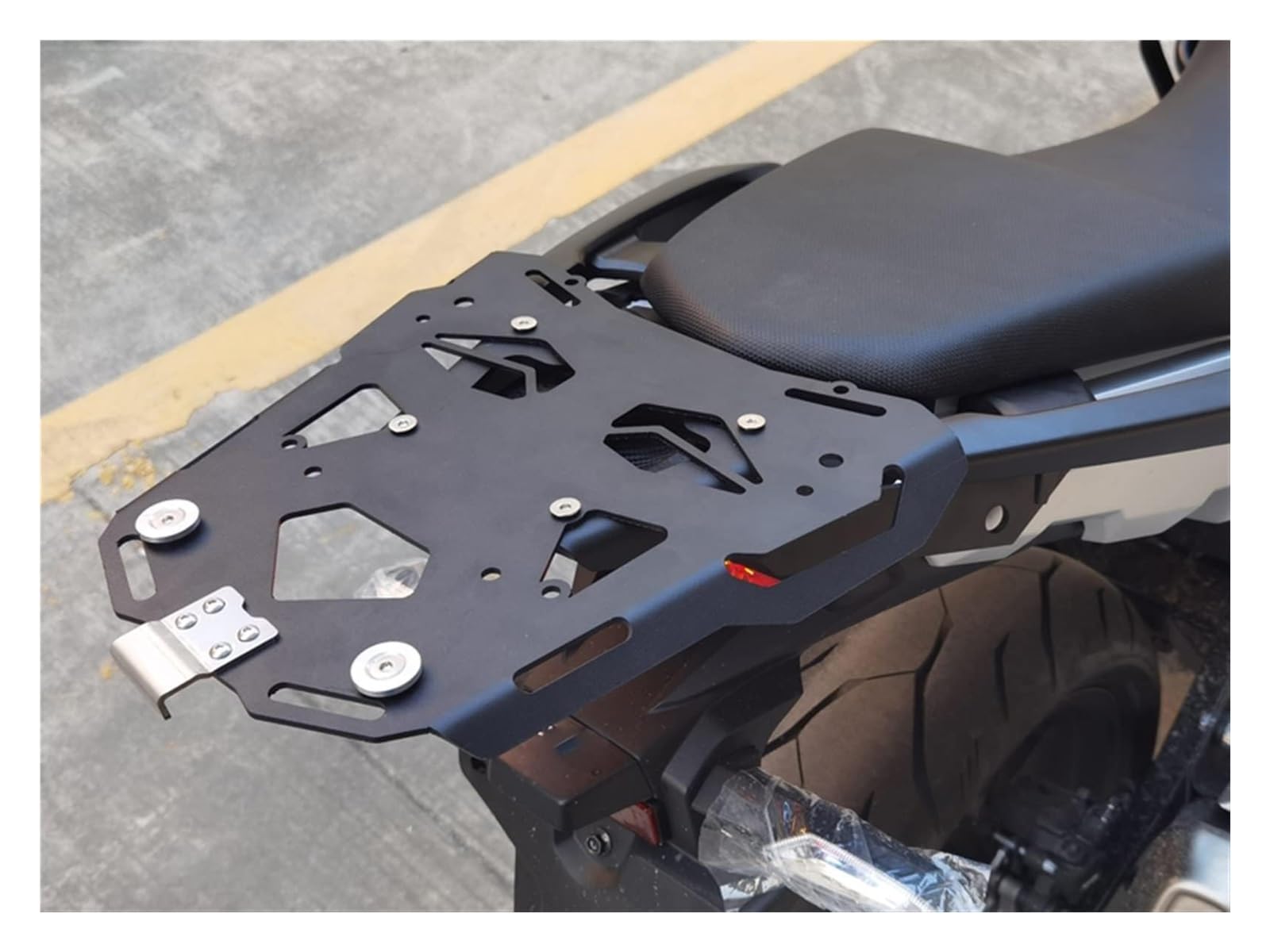 para CB400X 500X 500F CBR500R 2013-2021 Portaequipajes Trasero Soporte De Caja Almacenamiento Equipaje Motocicleta Aluminio Duradero Portapacchi Moto