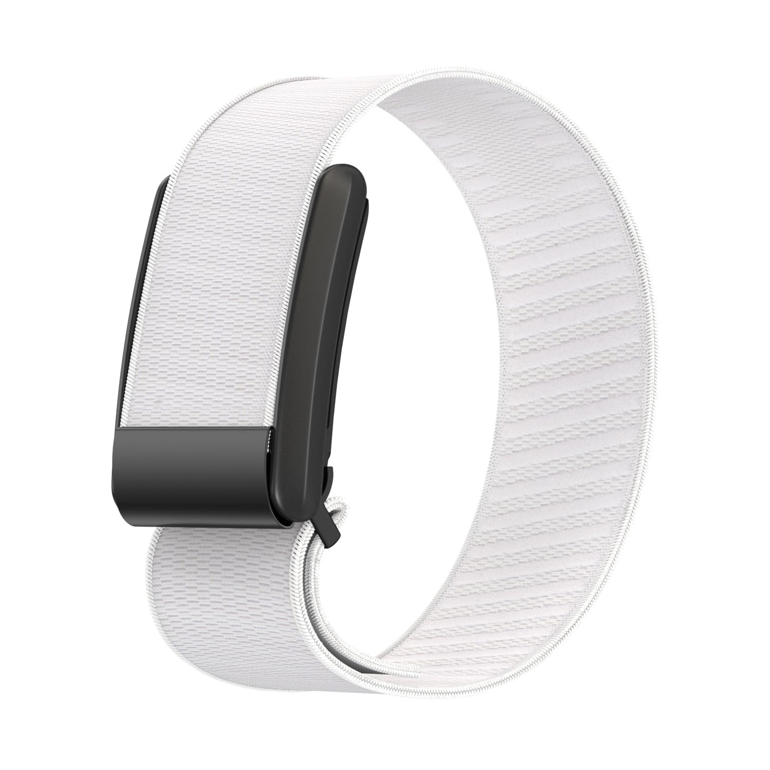 Panda Bobo Bands for Whoop 5.0, Nylon Knit Replacement Strap Only, 24mm, Super Elastic, Sweat-Wicking & Ultra-Breathable (White) — image 1