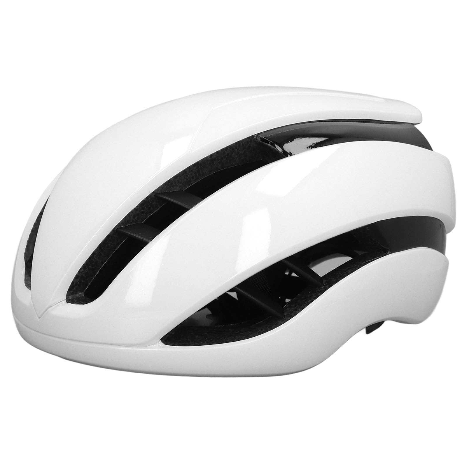 Casco de Ciclismo de Carretera, Equipo de Seguridad para Bicicleta de Carretera, Ligero, Transpirable, de 58cm a 60cm, Ajustable para Mujeres y Hombres