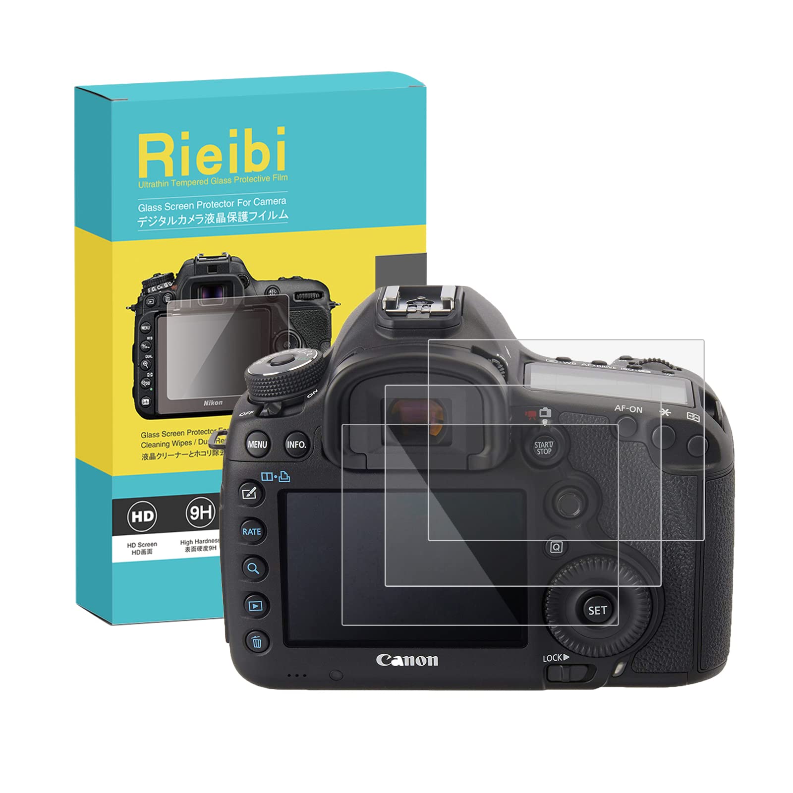 Amazon | Rieibi Canon EOS 5DIII液晶保護フィルム、Canon EOS 5Ds/5Ds