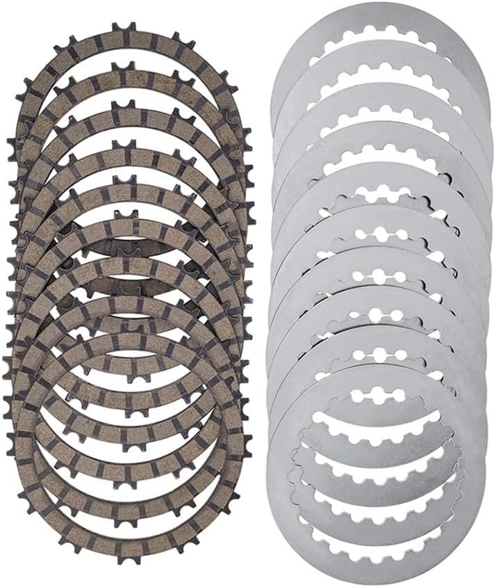 Motorcycle Engine Accessories Clutch Plates Steel Friction Disc Kit For 610 Crate 2004 59032010100 59032011100 79532011000(1 Ste)
