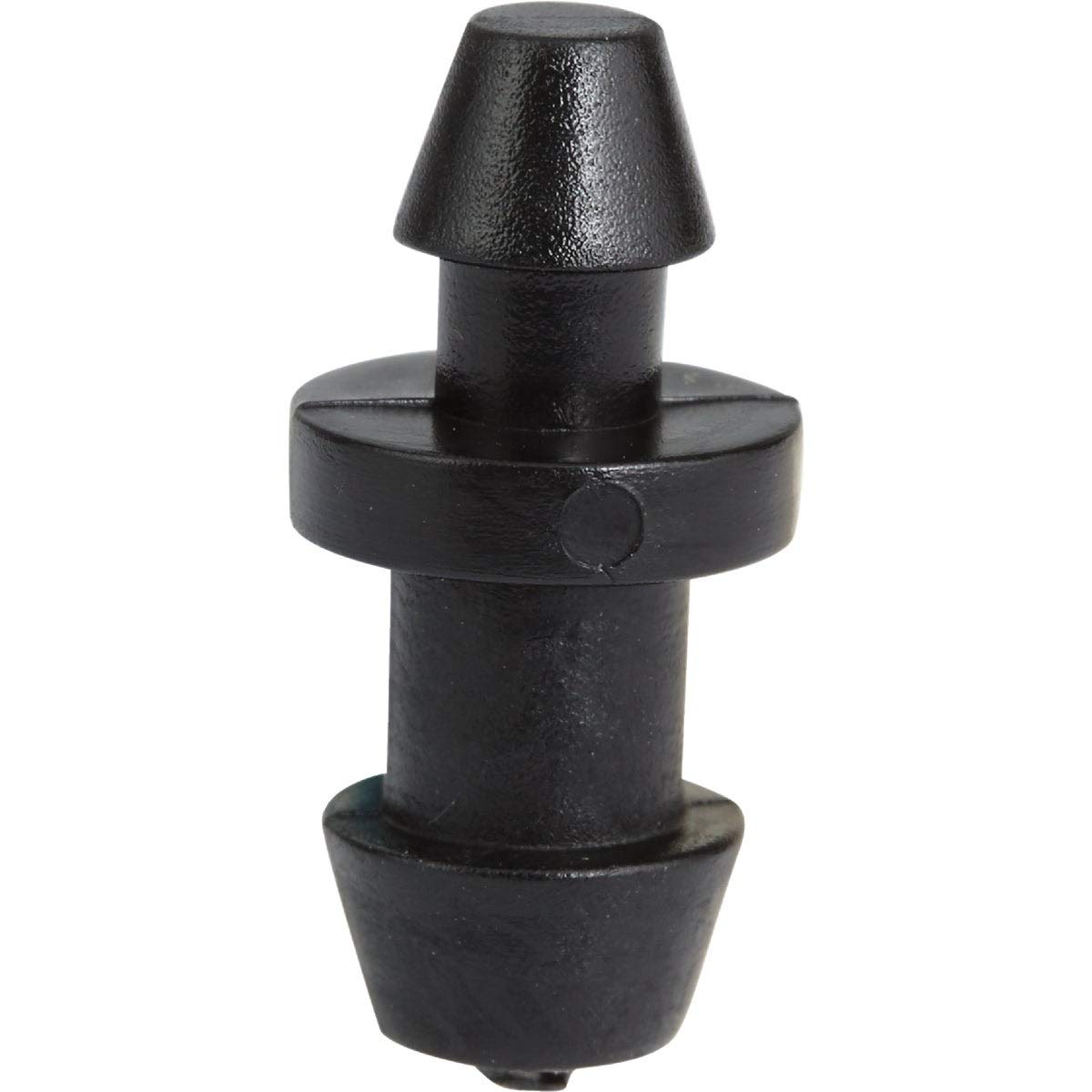 Raindrip 646050B Goof Plugs for Drip Irrigation Supply Tubing, Plug Unneeded Holes in Tubing, Plastic, 50-Pack, Black