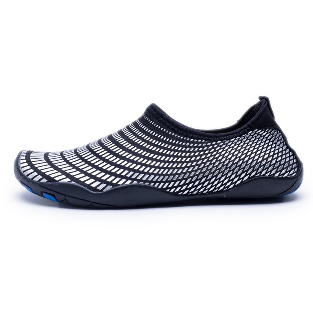 merishopp Men's Quick-Dry Water Shoes for Beach Swimming Surfing Yoga EU 44 Black Gray|Clothing, Shoes & Accessories | Athletic|1 x Pair of Water Shoes-picture-11
