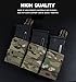 Tactical Triple Magazine Hunting Vest Fast 5.56 Triple Mag Pouch Front Panel for Airsoft M4 Holder Pouches(21-BCP)