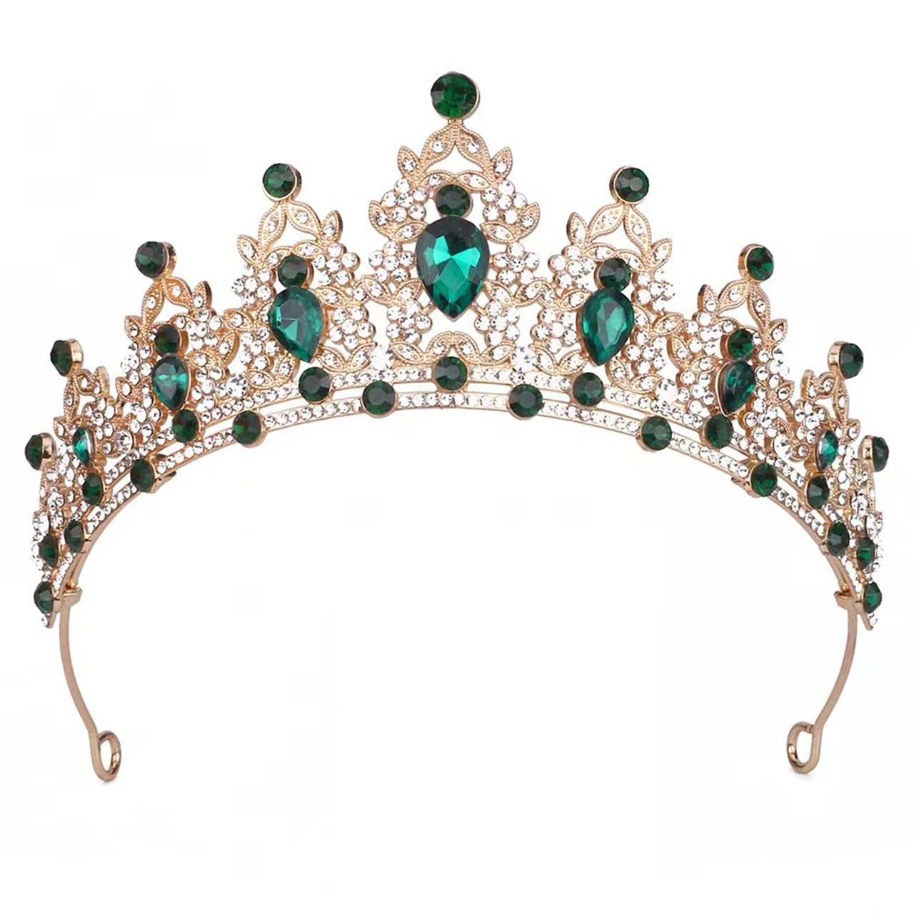 New women crown tiara Bridal Bridesmaid crystal headpiece birthday