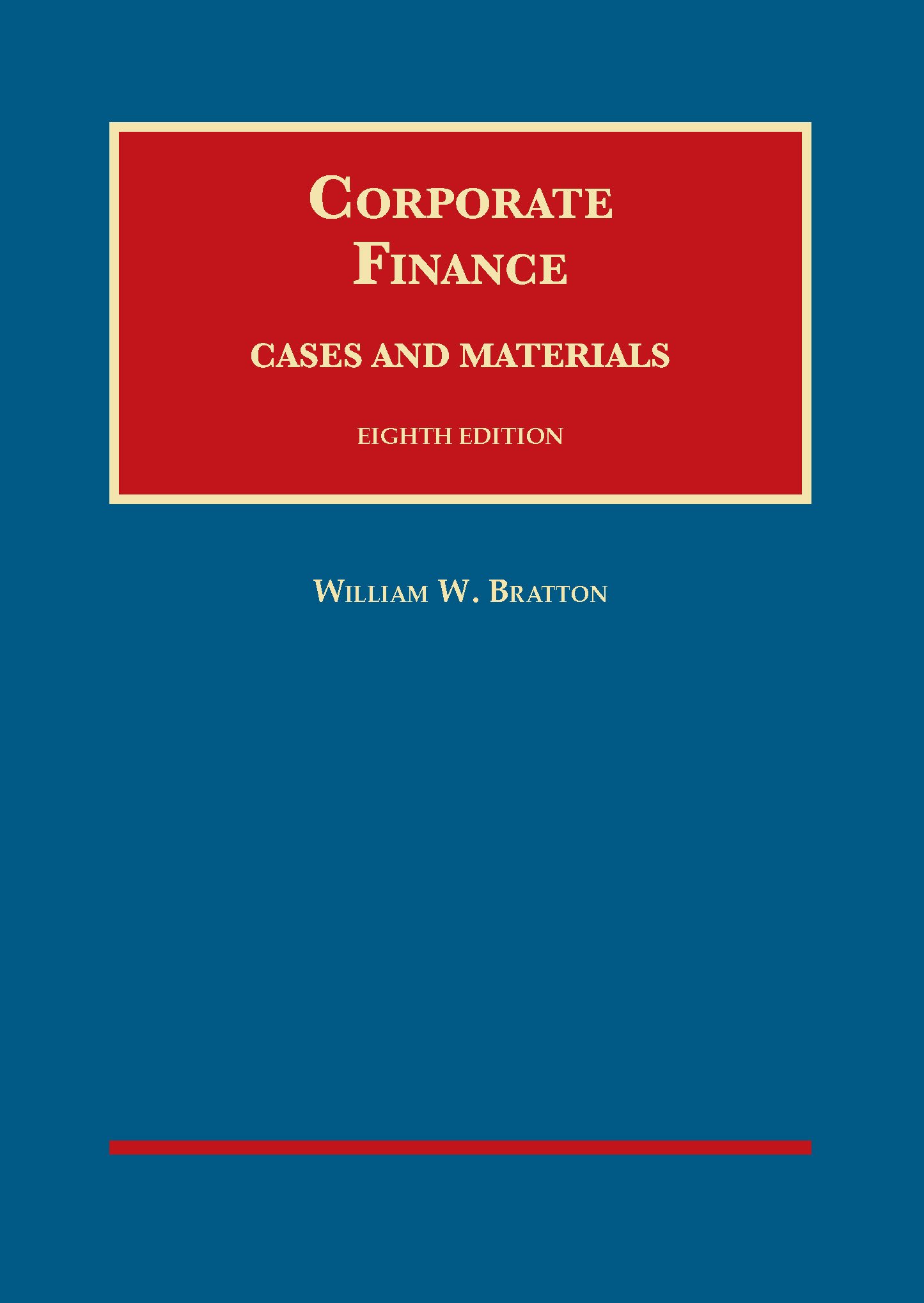 Buy Corporate Finance, Cases and Materials (University Casebook) — BookShops.in
