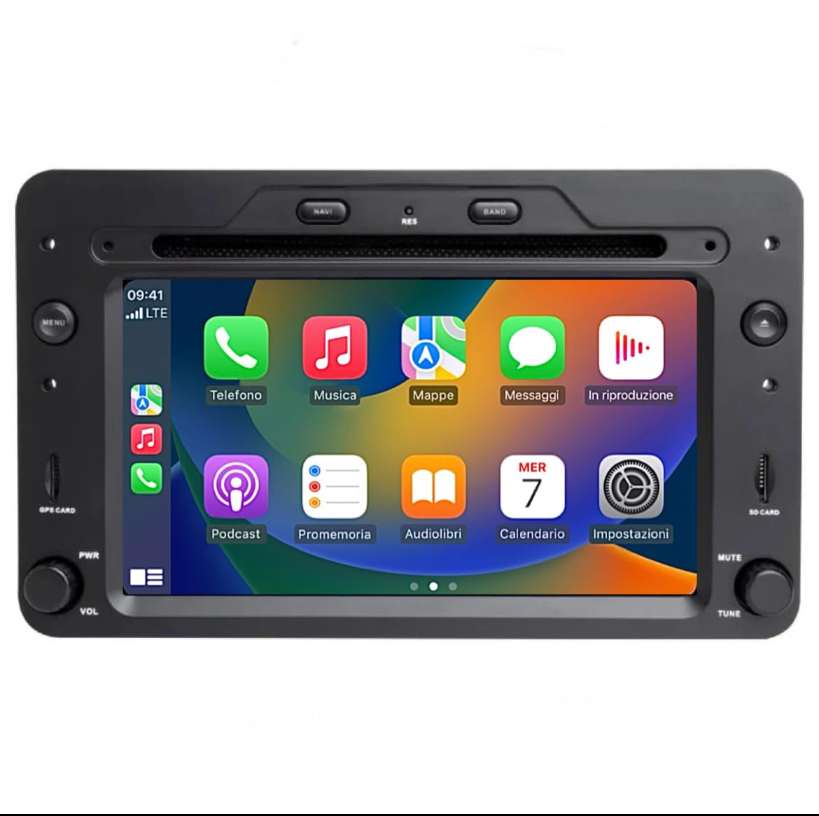 CTB Car tablet Android per ALFA 159 - BRERA Apple Carplay android auto wireless integrato 2006-2011 4GB di ram 32GB di rom 6"2 pollici GPS autoradio navigatore WI-FI Bluetooth MirrorLink