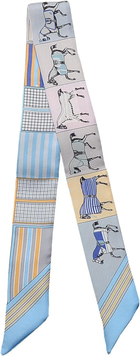 100% Mulberry silk Scarf Head Hair Ribbon Handbag Handle wrap Tie Bundle Neckerchief Scarf for women