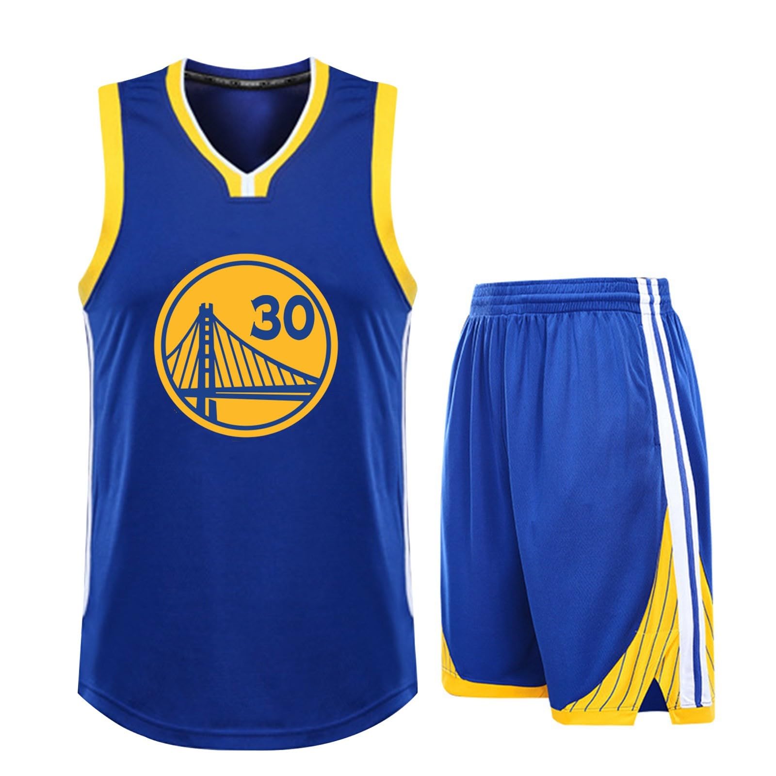 Camiseta de Baloncesto Adulto Niños Adolescentes 2 Piezas Sin Mangas Pantalón Corto