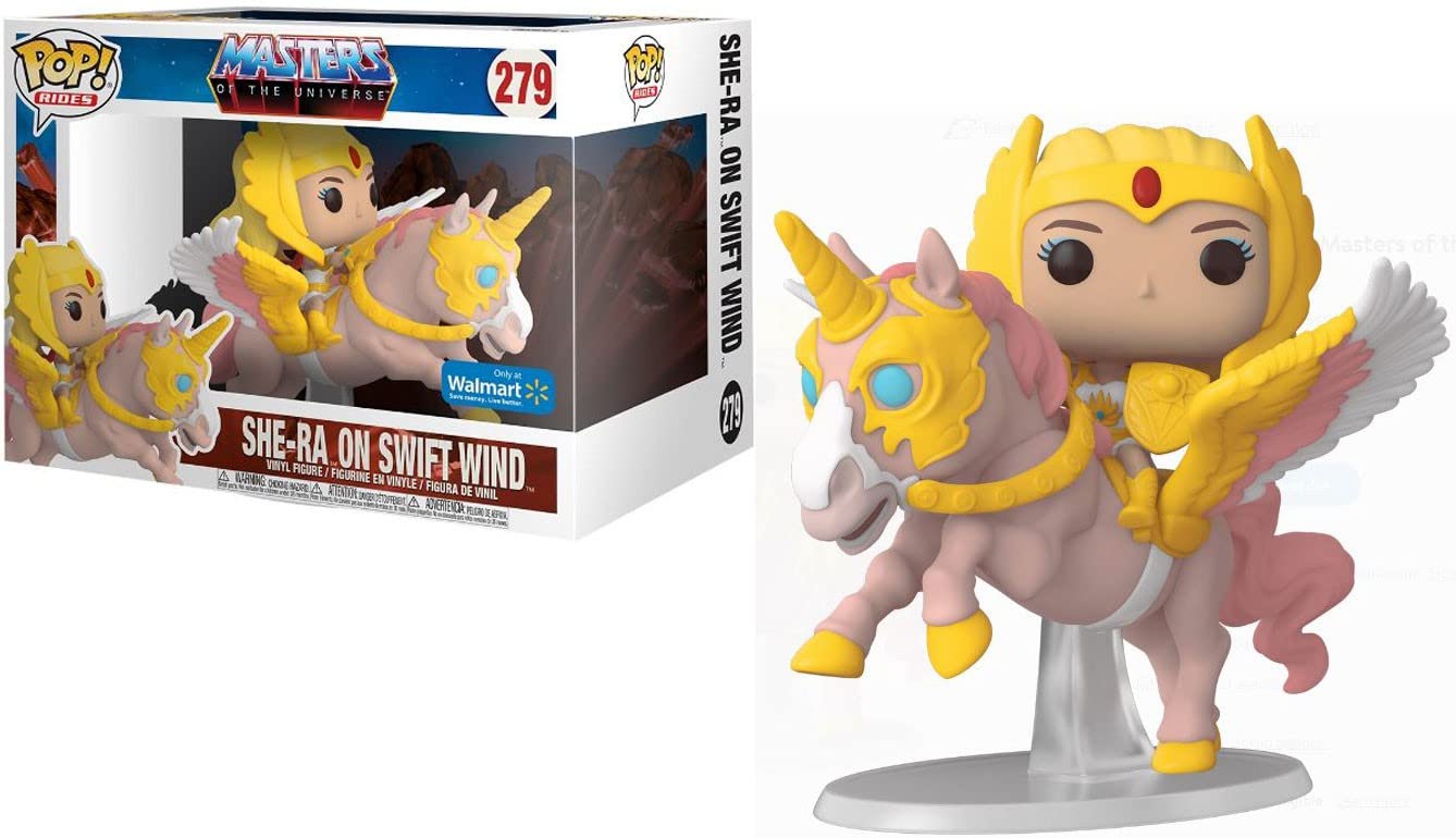 POP! Rides #279 Masters of The Universe She-Ra on Swift Wind - Walmart Exclusive