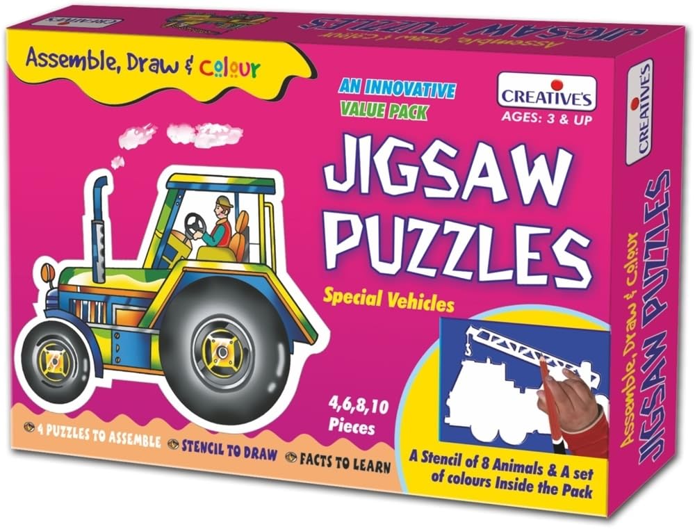CRE1004 - * Creative Puzzles - Jigsaw Puzzles- Transport