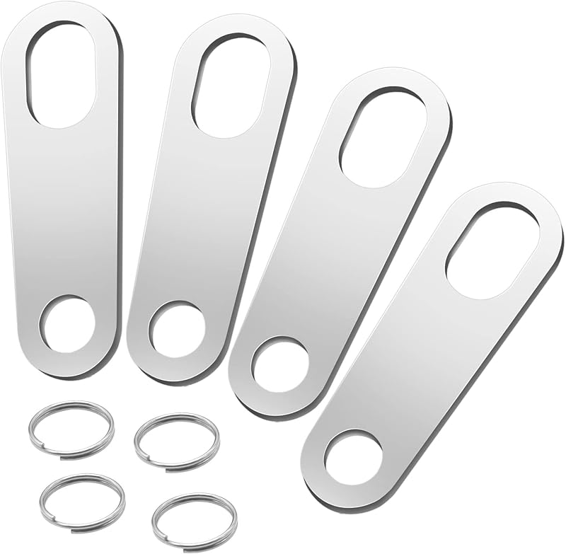 Kit com 4 Suportes para Sino de Proteção de Moto e Bicicleta CHIMUYU com 4 Argolas de Engate