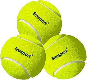 Kit 3 Bolinha de Tênis Verde 3 Unidades Para Treinamento Beach Tennis