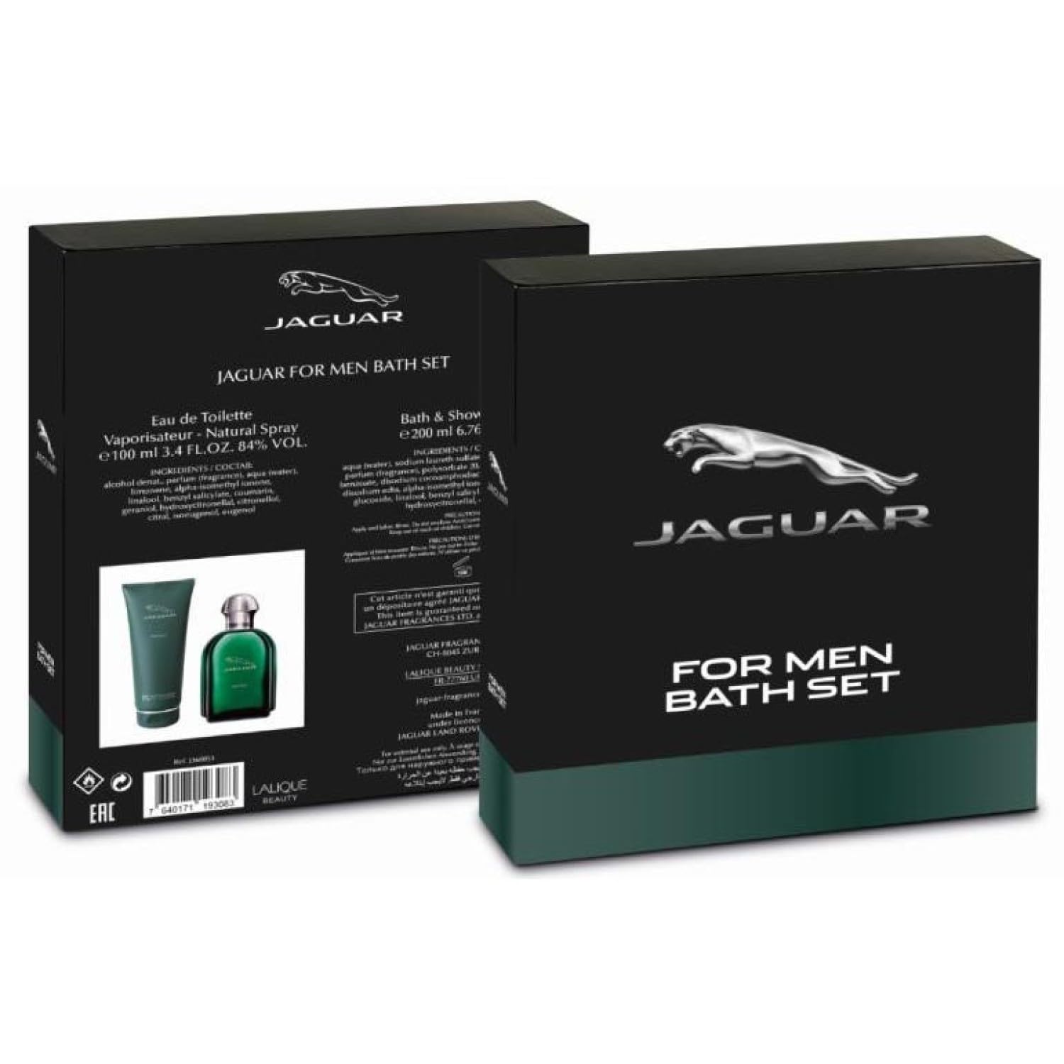 Jaguar Fragrances dla mężczyzn Zestaw woda toaletowa żel pod prysznic Edycja limitowana