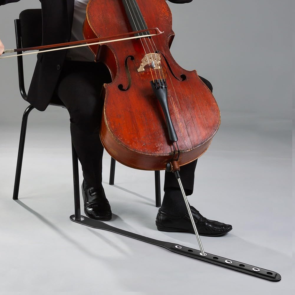 Correa Antideslizante Para Violonchelo Para Interpretación Musical (Black)