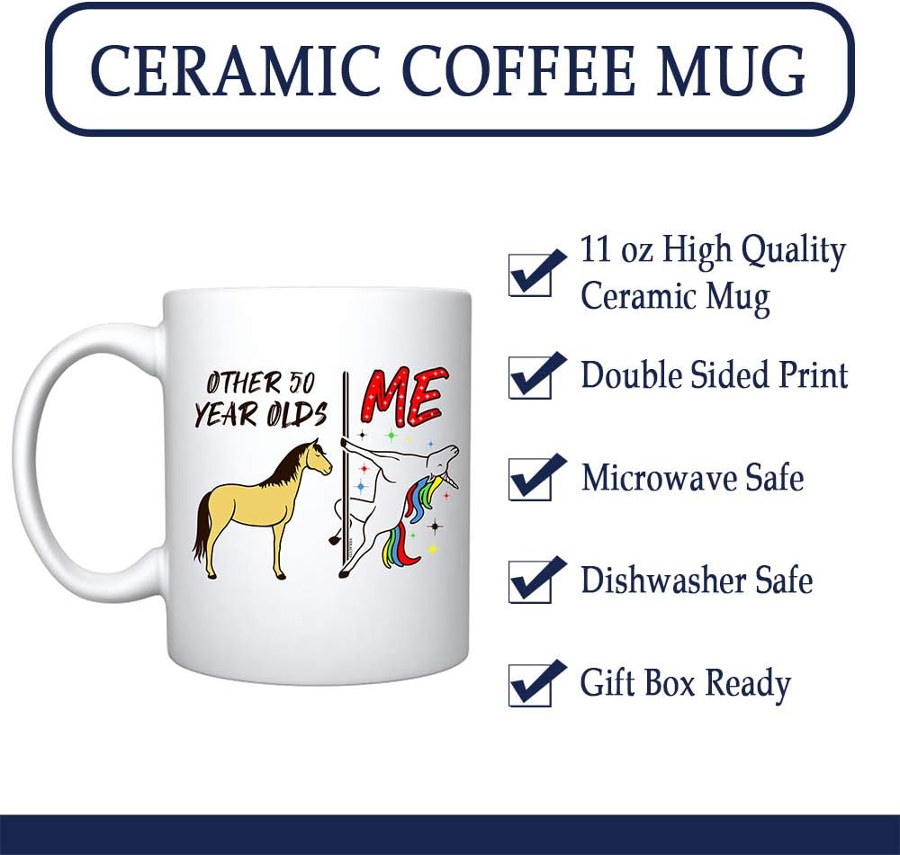 Other 50 Years Olds Me Ceramic Coffee Mug Funny Birthday Gifts For Him Her Fifty 50th Birthday Gift Husband Mug Wife Coffee Mug Husband Wife Coffee Mug Mom Coffee Mug Best Husband Mug Boyfriend Mug - Image 3