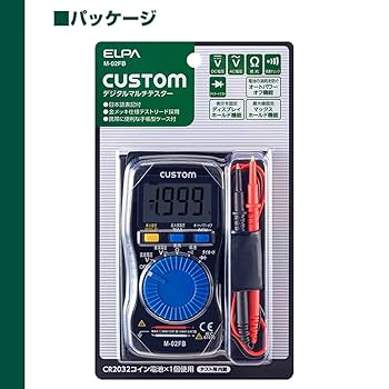 エルパ ELPA デジタルマルチテスター 導通機能/オ 導 U-2600 806 エルパ(ELPA) デジタルマルチテスター M-01FB ｜ エルパ・ダイレクト