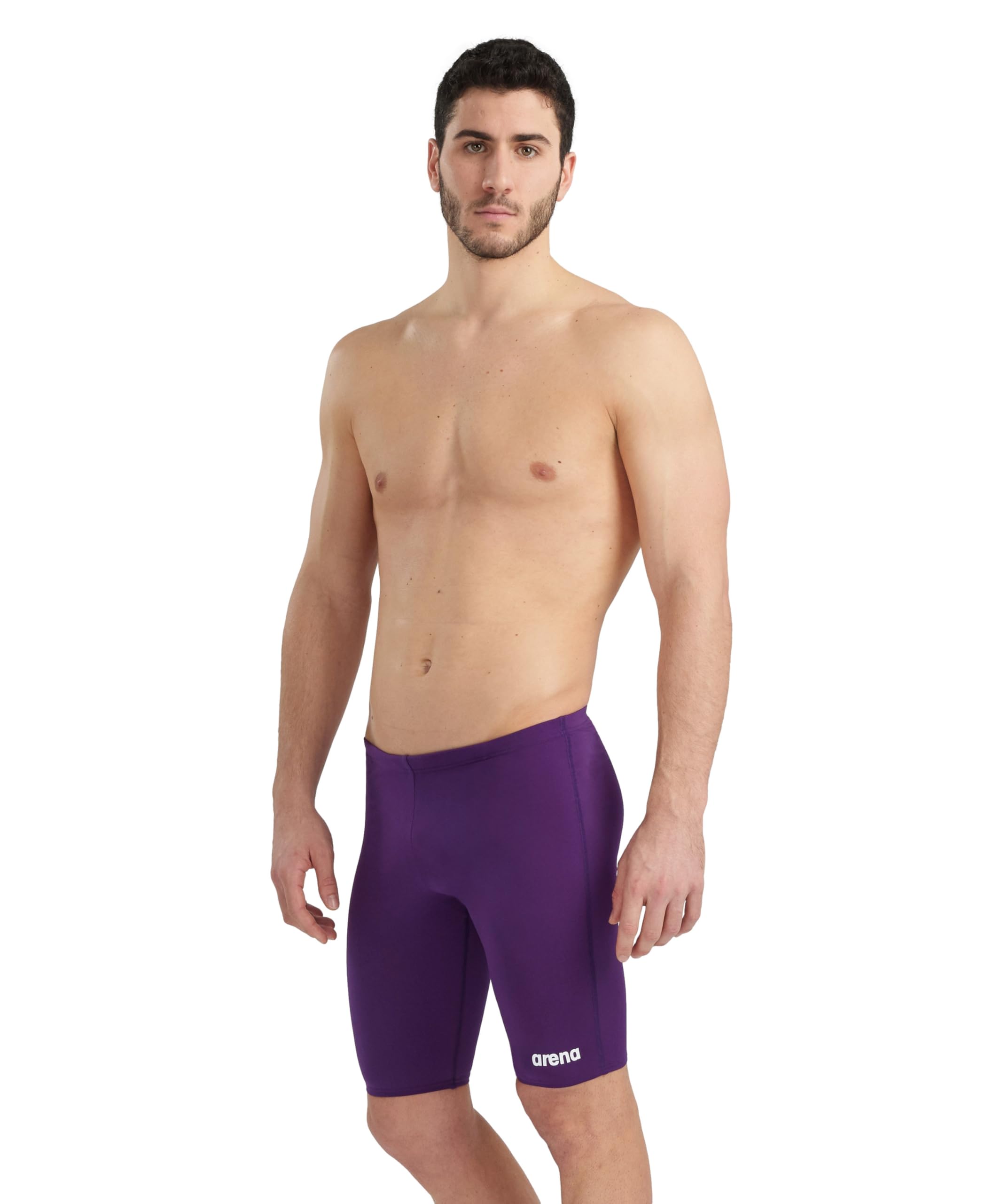Arena Men's Solid Team Core Poly Swim Jammer Racing Swimsuit Briefs