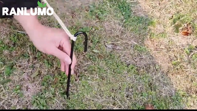 Estacas de Rebar 12 Pulgadas Paquete de 5, Gancho en J Negro Premium de Alta Resistencia para Valla de Cadena, Tiendas de Campaña, Inflables miniatura 7