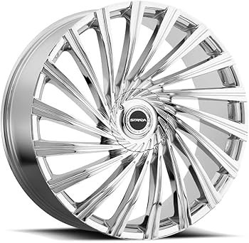 Amazon.com: STRADA TORNADO Custom Wheel - 24x10, 30 Offset, 6x139