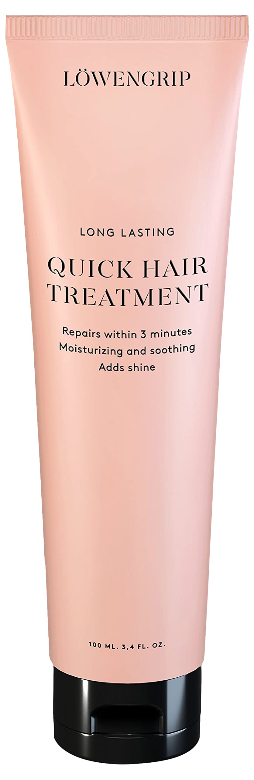 Löwengrip, Long Lasting Quick Hair Treatment – coloured, Boosts shine. Nourishes, moisturizes & treat all hairtypes hair. 3 min treatment, Rinse out. Sweden’s Fastest Growing Beauty Brand. 100 ml