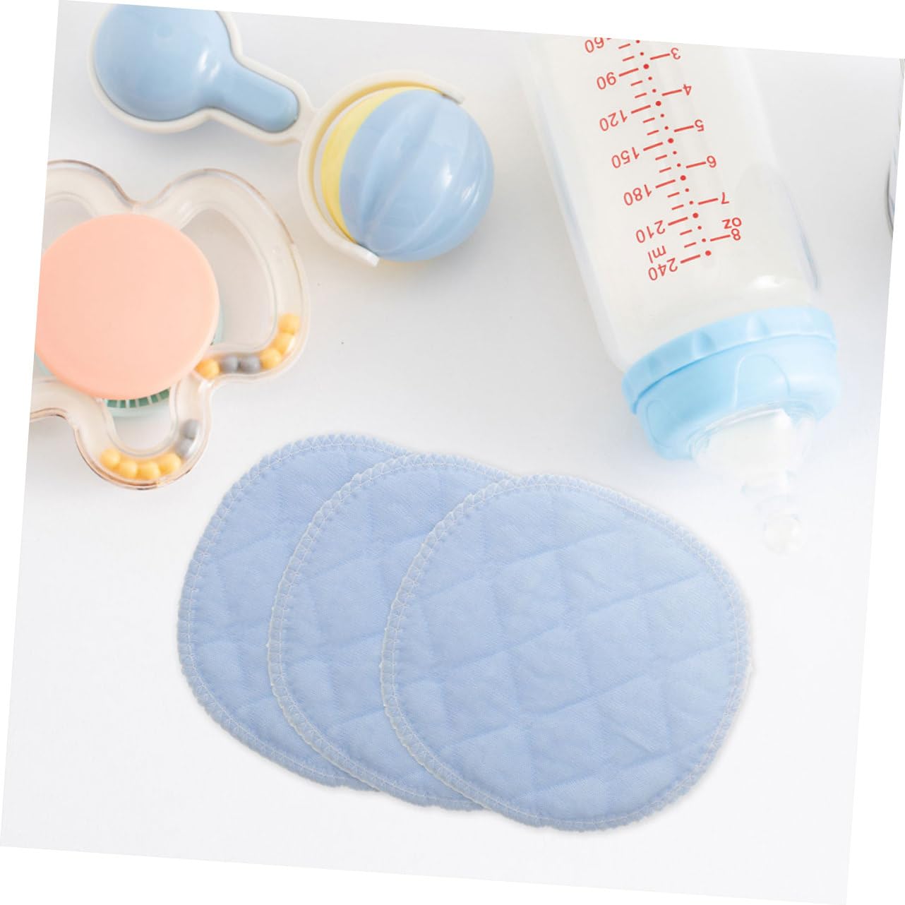Kisangel 20pcs Breast Pads Reusable Nursing Pads for Breastfeeding Nursing Essentials