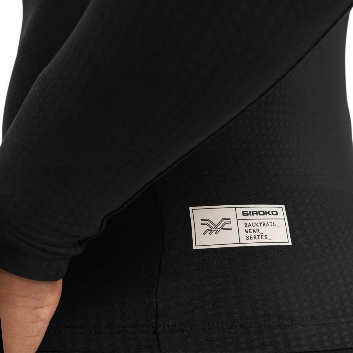 SIROKO Camiseta Interior térmica de Gravel Ciclismo Ring Road Negro