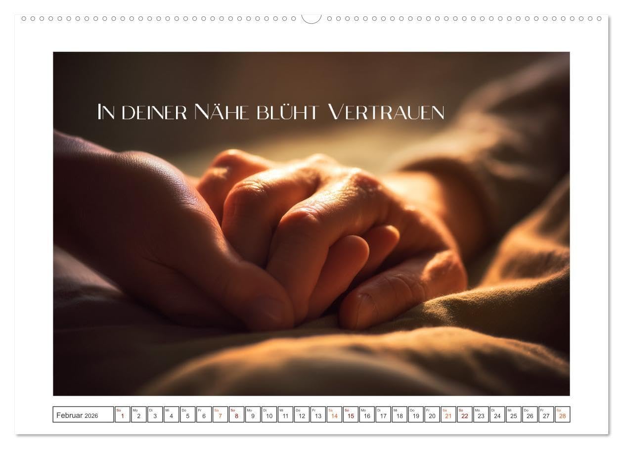Zeit für Dankbarkeit - Pflege mit Herz (hochwertiger Premium Wandkalender 2026 DIN A2 quer), Kunstdruck in Hochglanz: Ein Kalender voller Wärme, Mitgefühl und Wertschätzung. (CALVENDO Menschen)