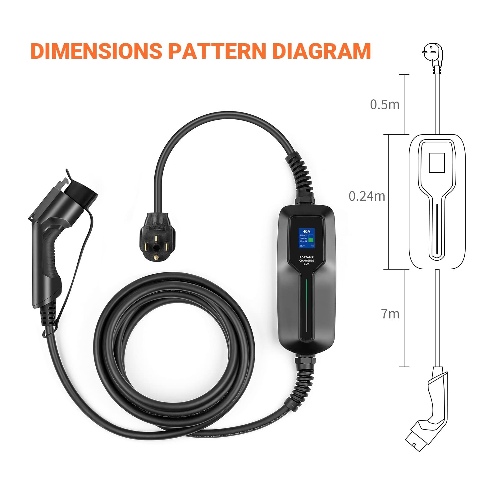 新品Q4302 EVMaster 8M 電気自動車用充電器 Amazon.co.jp: EVMaster 8M 電気自動車用EV/PHEV充電器 8A～15A