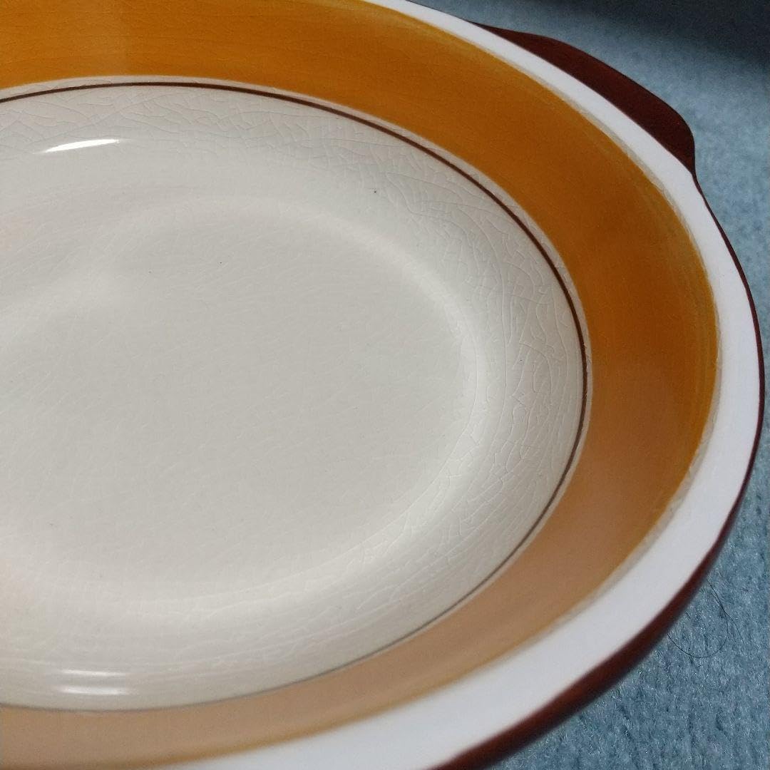 Amazon.co.jp: ASAKE SOLAR ストーンウェアスープ皿2枚セット