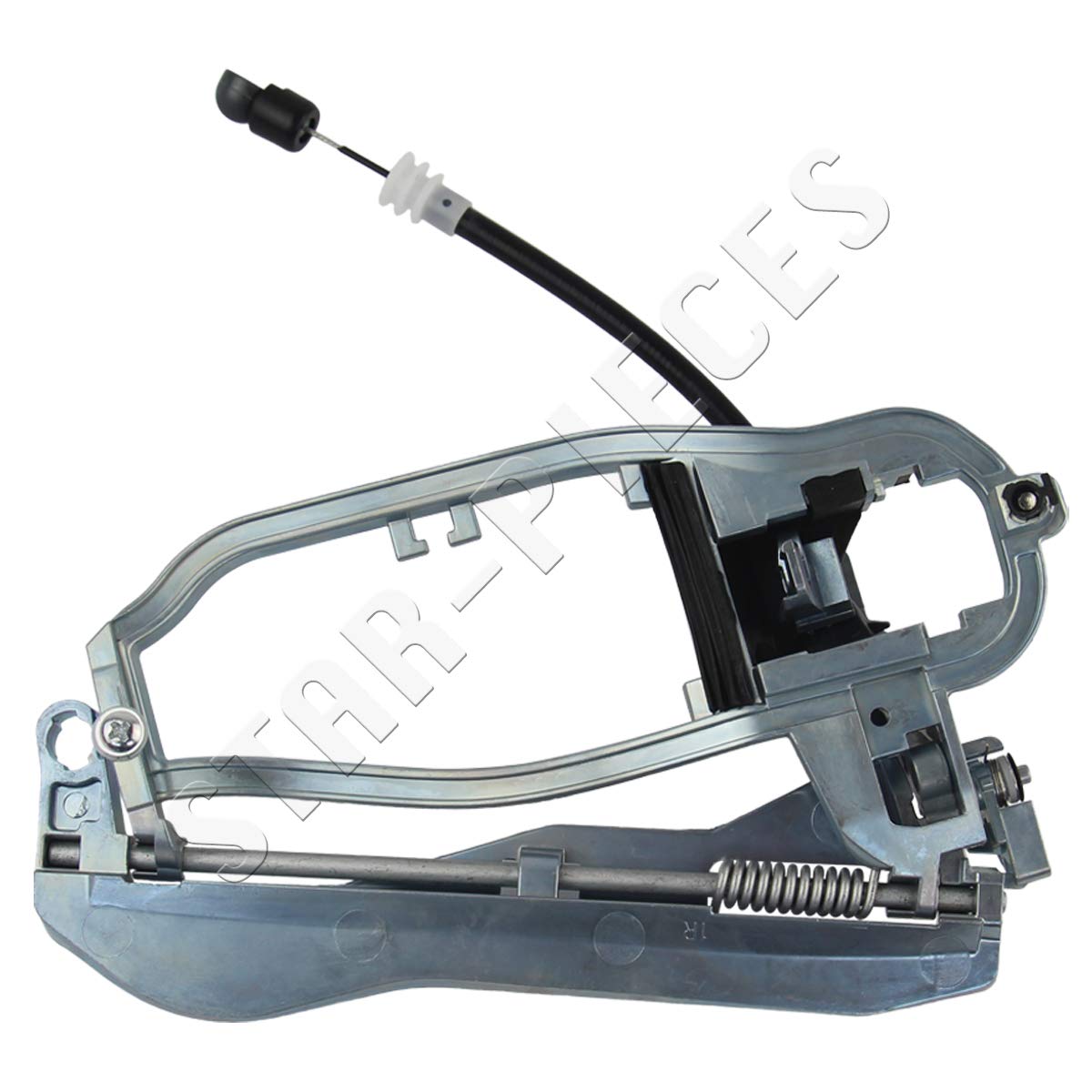 STARKIT PERFORMANCE Mecanismo de maneta de puerta compatible para BMW X5 (E53) (1999-2006) manilla interior | TRASERA DERECHA (trasera del pasajero) 51218243636 | 8243636