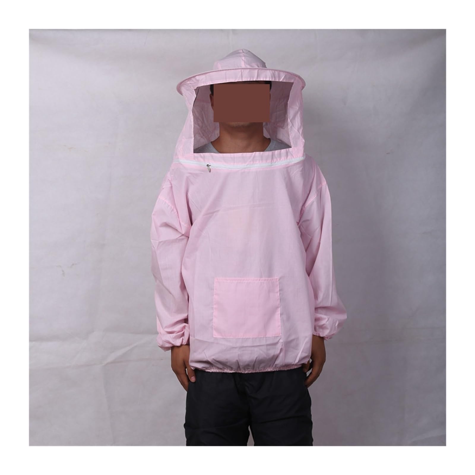 Beekeeping Suit Bee Clothes of with Hat Anti-Bee Suit Anti-Bee Bite Equipment Farming Color(Roze)
