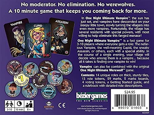 Bezier Games One Night Ultimate Vampire #TOP2