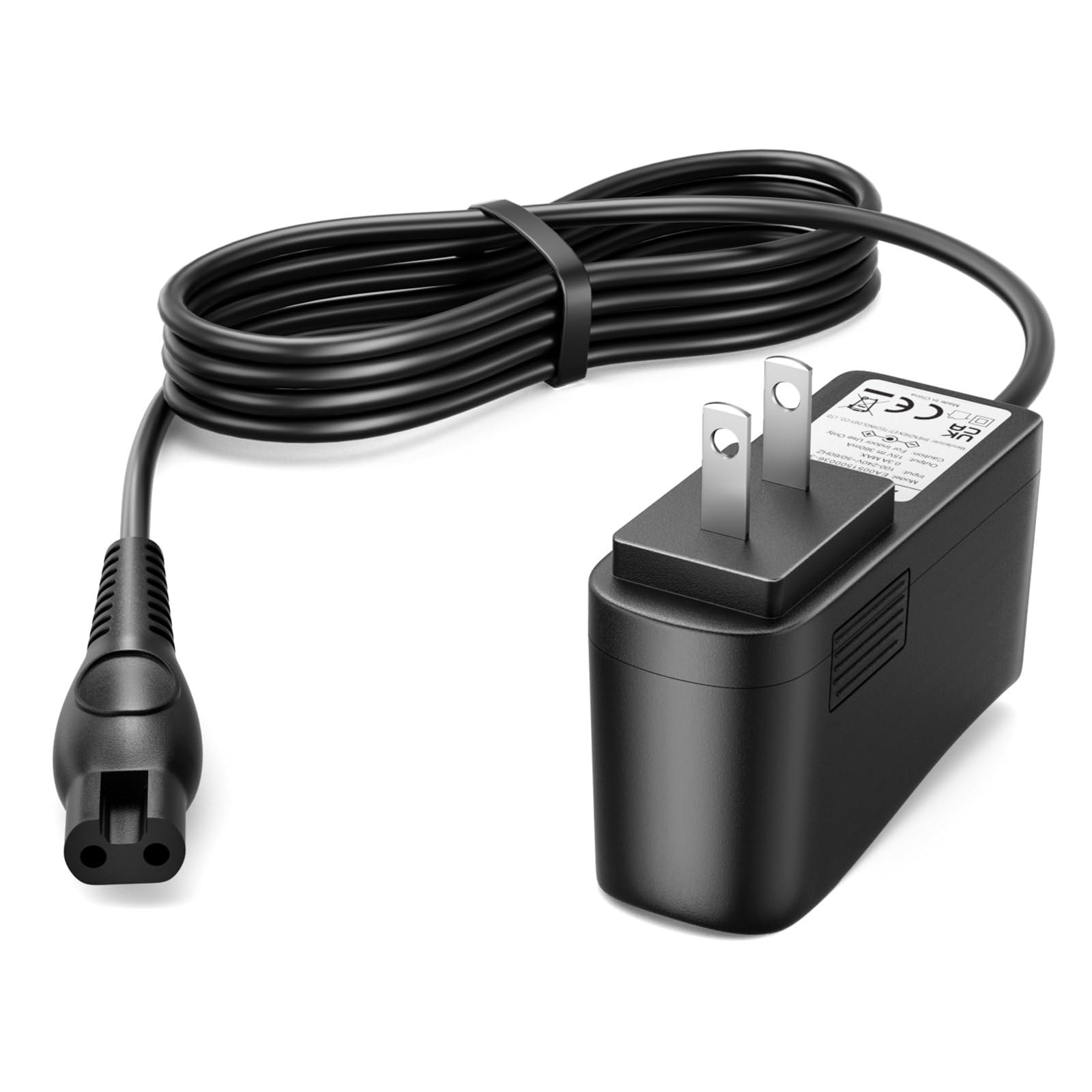 Outtag 15V Charger Cord Compatible with Philips Norelco HQ8505 3000 5000 6000 7000 9000 Series, Multigroom MG5750 MG7750 MG7770 MG7790 QP6531 BG7030 BG7040 BG5025 S9987 Shaver Trimmer Power Cord