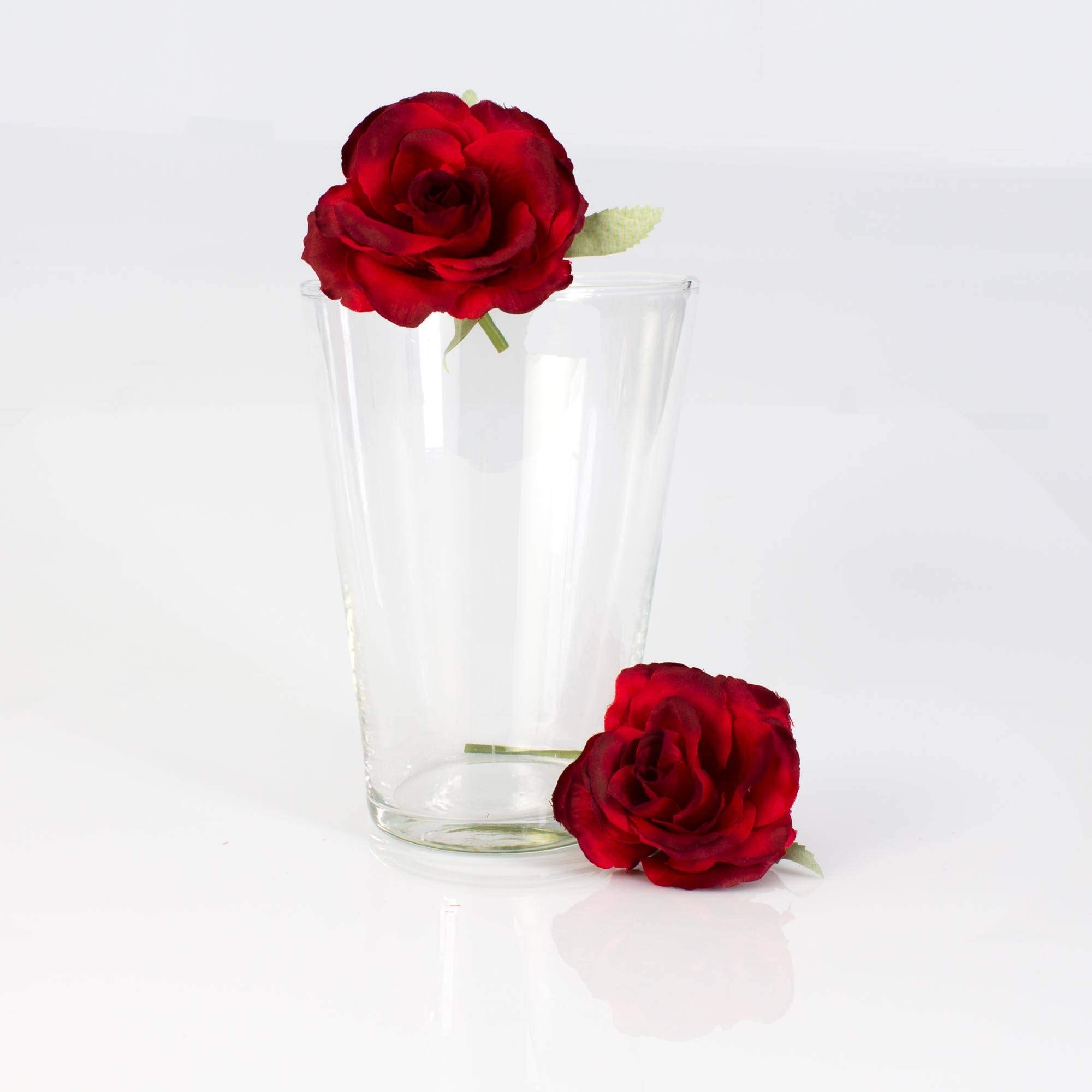 Decorazione di nozze onda tubo di vetro tavolo vaso fiore Stand in vetro traspar