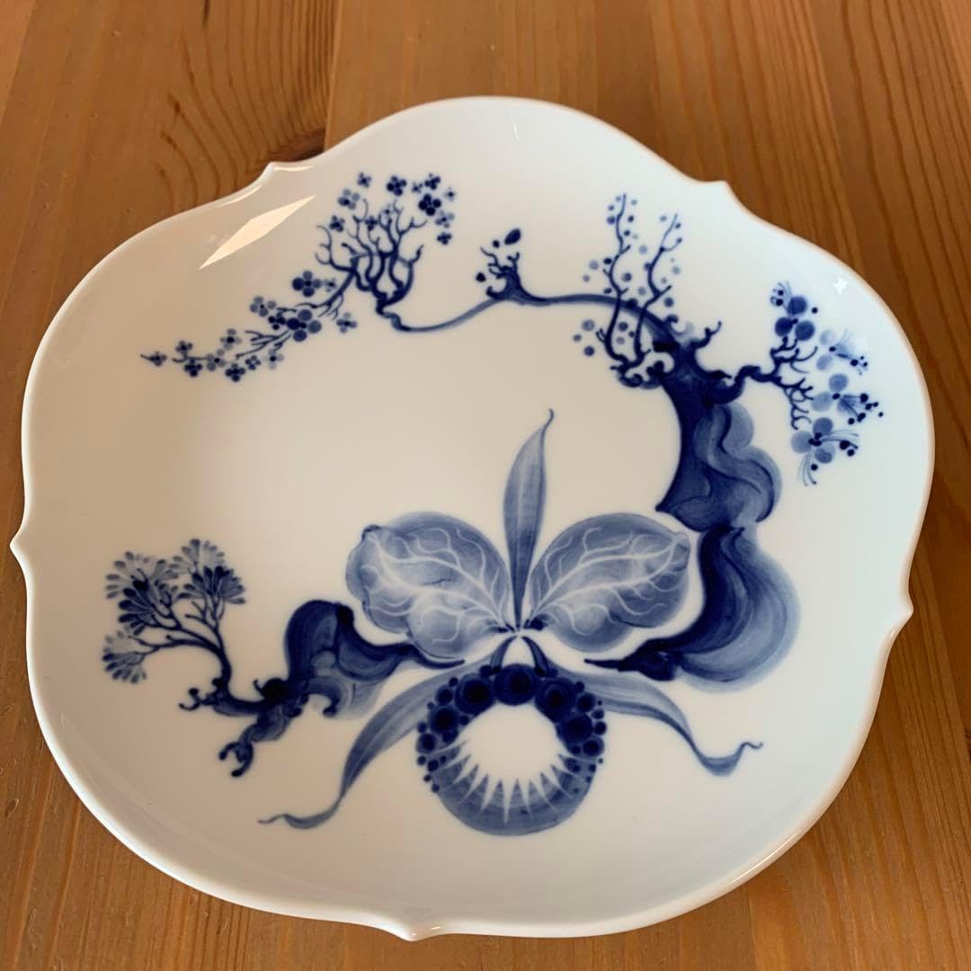 マイセン ブルーオニオン プレート2枚① マイセン ブルーオニオン ペアケーキプレート 800101/00501/2P