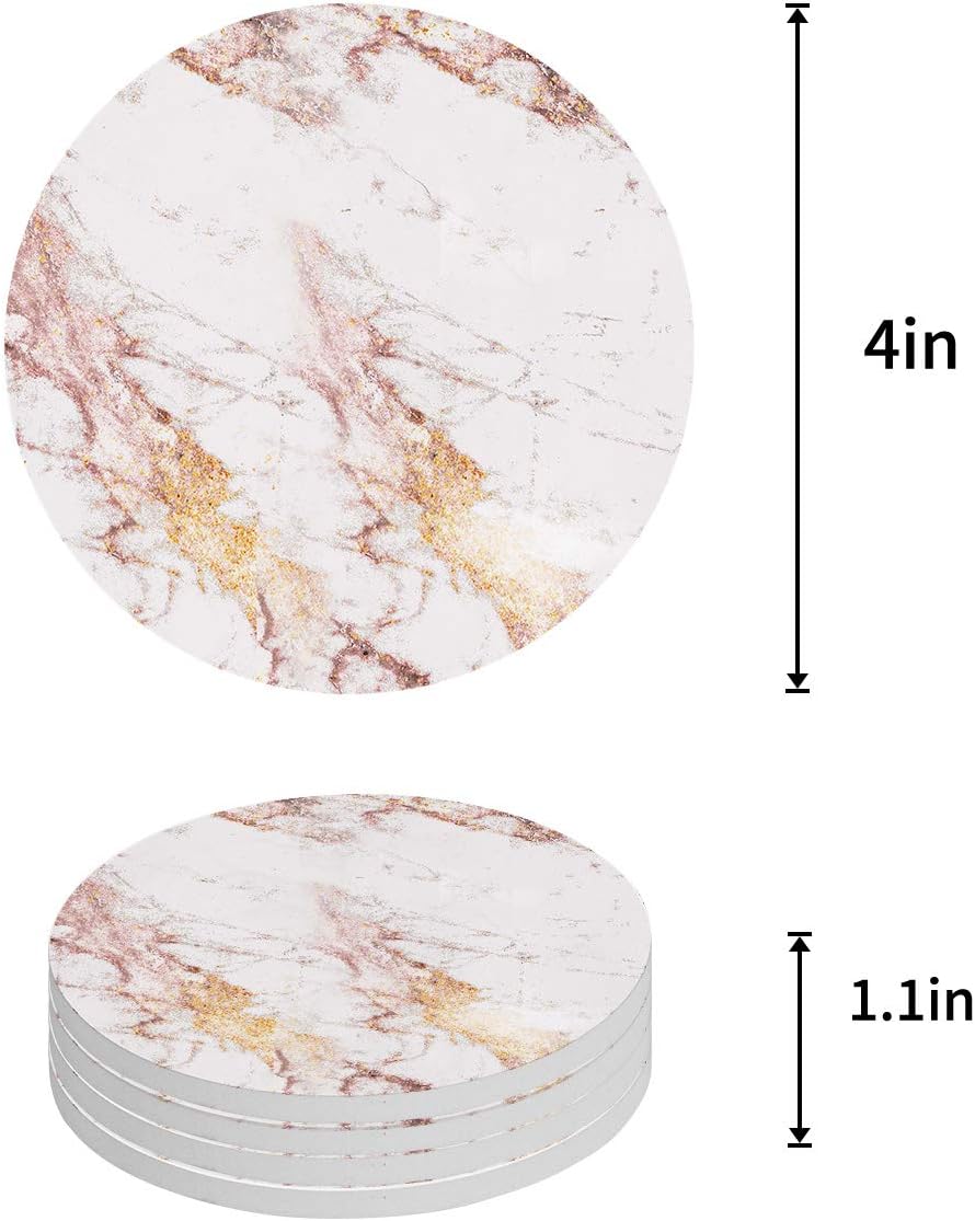 🔥 Hot Deals Absorbent Ceramic Coasters for Drinks 4 Diameter Round Water-absorbent Quick-drying Coaster Marble Pattern Cup Mats(4 Piece) Promo Discount Up To 70% Off Absorbent Ceramic Coasters for Drinks 4 Diameter Round Water-absorbent Quick-drying Coaster Marble Pattern Cup Mats(4 Piece)