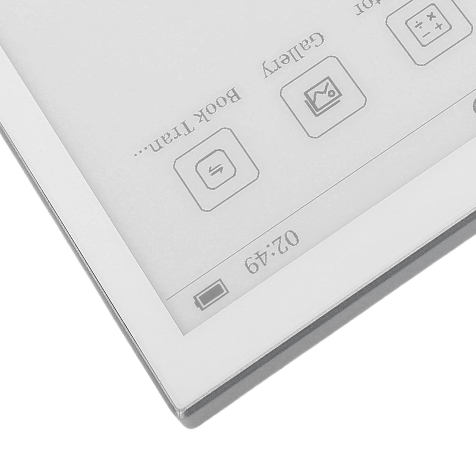Bewinner 5,76-Zoll-E-Reader mit Hochauflösendem Touchscreen, Ideal Zum Lesen von PDF EPUB MOBI TXT, 198PPI E-Book-Reader mit Erweiterbarem Speicher auf Bis zu 1 TB (Gray)