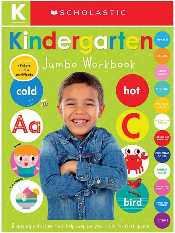 Kindergarten Jumbo Workbook: Scholastic Early Learners (Jumbo Workbook)