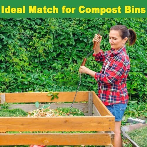 Stainless Steel Compost Aerator Tool