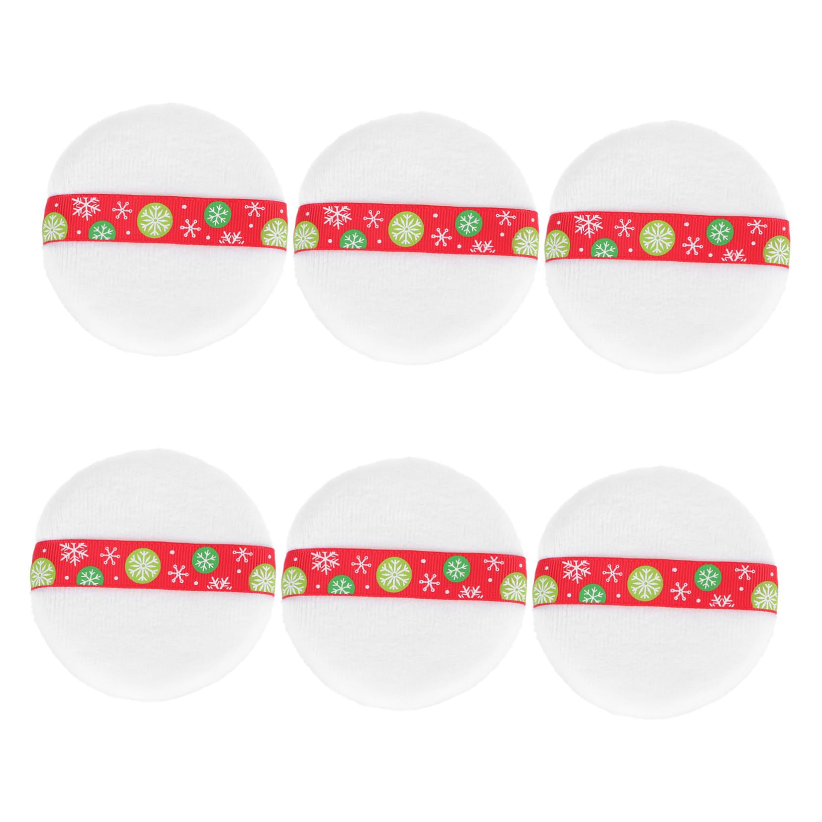 BESTYASH Makeup Sponge Set 6pcs Beauty Makeup Soft Cotton Rounds for Foundation Concealer Cream Liquid Foundation