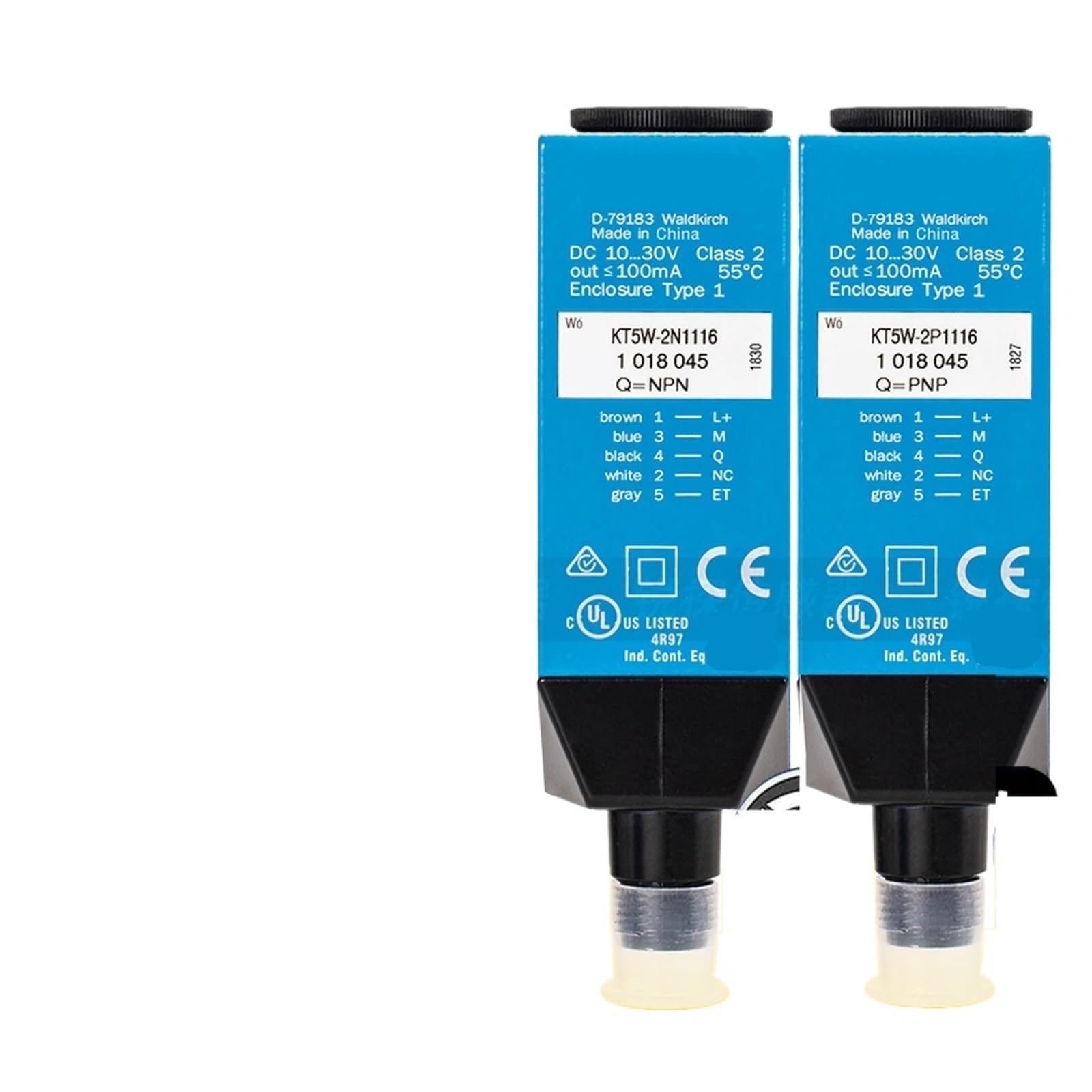 Sensor de contraste KT5G-2P1111S16 optico para lectura de marcas