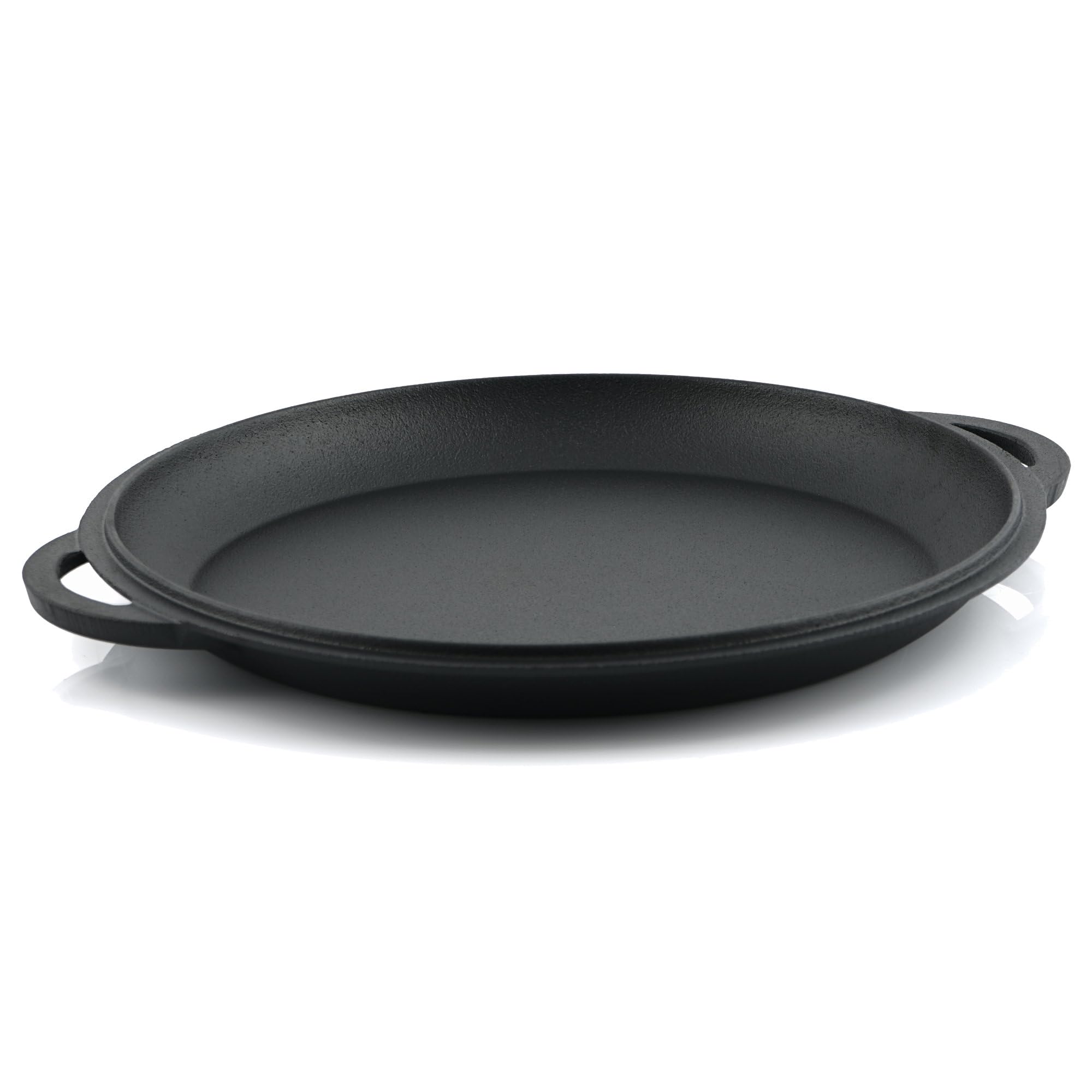 BBQ-Toro Kazan de 12,1 L con Tapa + Kazan Estufa Ø 35 cm | Olla de Hierro Fundido para Estofados | Estufa de Camping Utschag | Cocina Exterior, Horno de Gulash | Horno de Fuego, Caldera, Chimenea